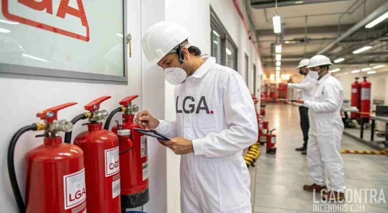 Equipo y producto contra incendios de LGA