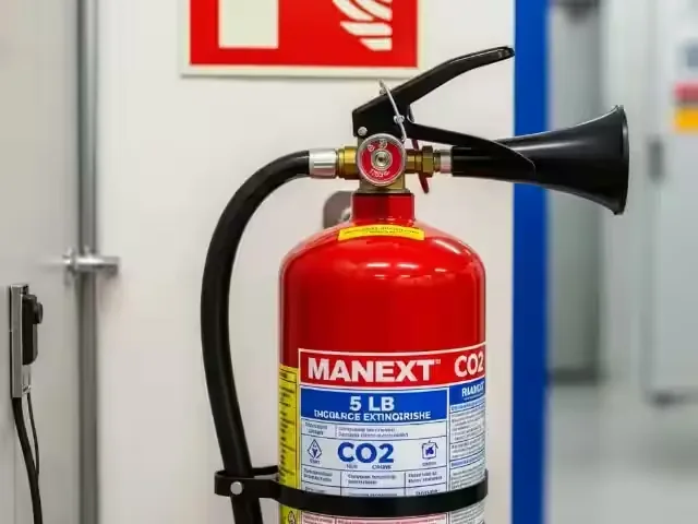 Extintor de CO₂ clase BC — MANEXT