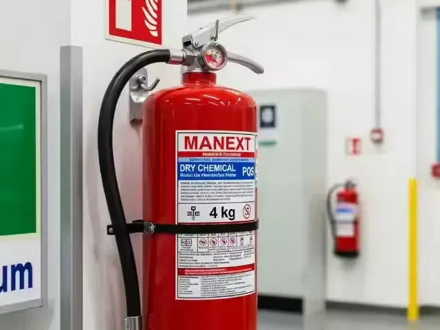Extintor de polvo químico seco PQS clase ABC — MANEXT