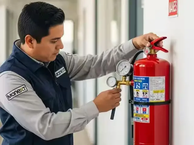 Mantenimiento anual integral de equipo contra incendios — MESECI