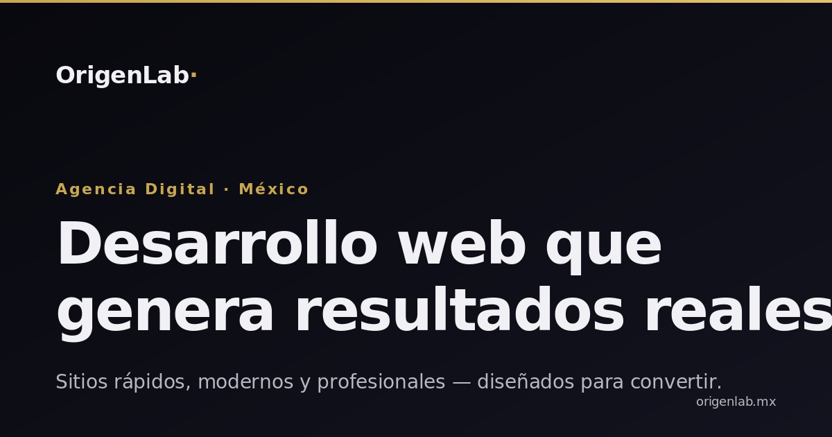 Velocidad de carga de un sitio web